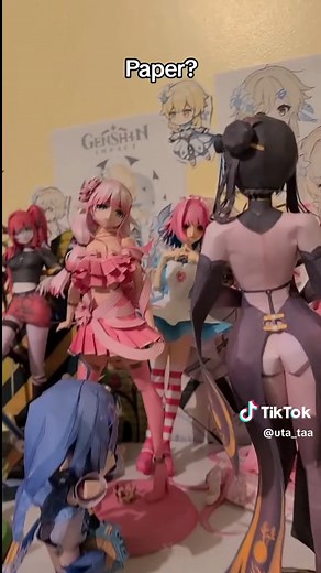 Crafting Anime Papercraft Figures - Step-by-Step Tutorial