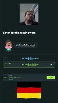 Learning German Duolingo - 7 - 3/3 #german #deutsche #deutschesprache #languagelearning