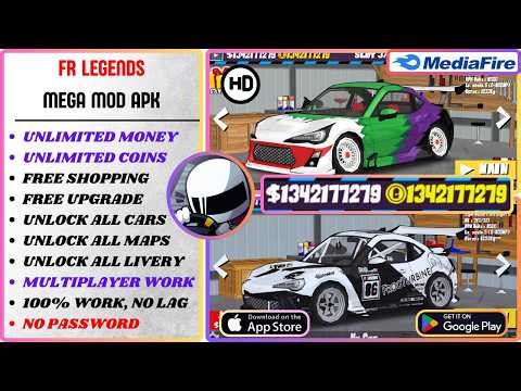 FR LEGENDS MOD APK 0.4.6 TERBARU 2026 - UNLIMITED MONEY & UNLOCK ALL CARS