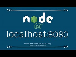 Turn your laptop into a Web Server to serve static files in minutes with Node Js and Http-server