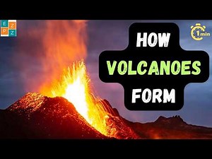 How are Volcanoes formed? Volcano Formation Explained in a Minute!