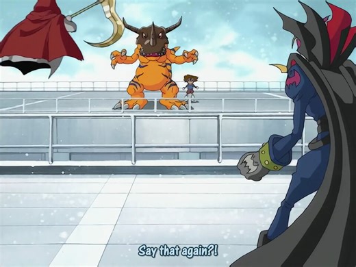 Greymon, Super-Evolve! METALGREYMON!Patamon, Evolve! Angemon!#DigimonAdventure #Digimon