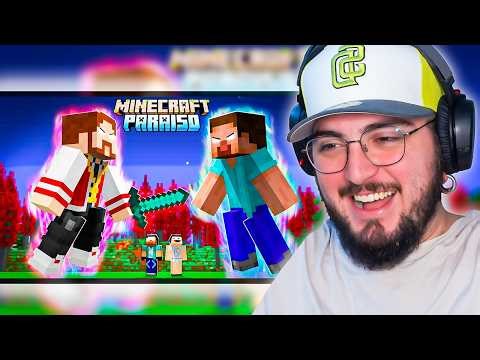 DORÃN VOLTOU no PARAÍSO REMAKE! (Kazzio Reage ao NOVO Minecraft Paraíso)