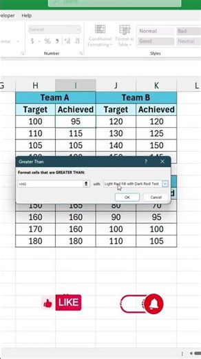 #excel Dynamic Conditional Formatting ⚡ No Manual Rules #excel