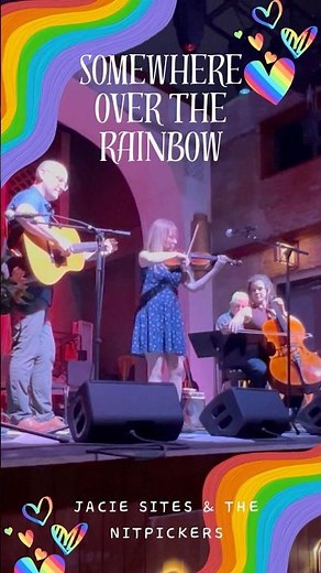 🌈 Somewhere Over the Rainbow 🌈 + Rainbow Connection acoustic medley on violin, guitar, cello