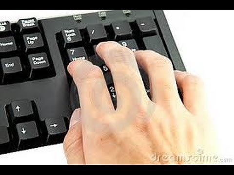 Curso completo de digitação numérica