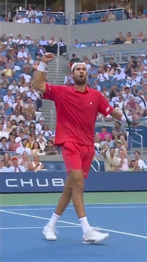 BRILLIANT backhand winner! 😍