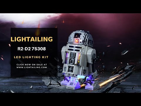 How To Add Led Lights To Lego R2-D2 75308