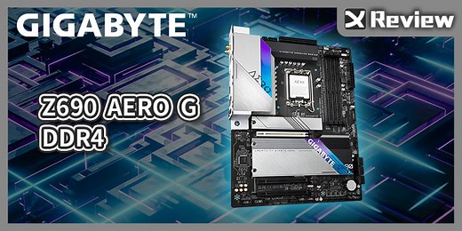 GIGABYTE Z690 AERO G DDR4 開箱測試 / 創作主流 D4 主板, 4 M.2, 2.5GbE, THB 擴充