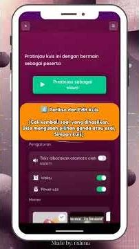 kuis evaluasi pembelajaran || rahma maulida
