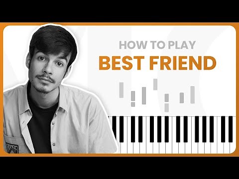 How To Play Best Friend By Rex Orange County On Piano - Piano Tutorial (PART 1)