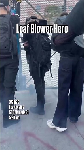 Protesters FIGHT BACK Against Tear Gas in LA?! 😳 #Protest #Breaking #Viral