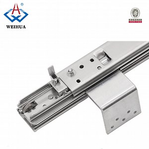 [Hot Item] 48mm Heavy Duty Double Extension Table Slide Mechanism with Lock