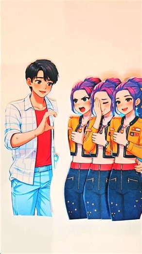 1, 2 or 3? RUMI X JINU K POP DEMON HUNTERS #kpopdemonhunters