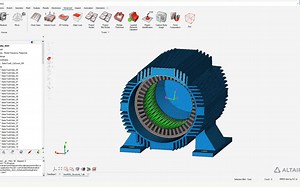 Simlab多物理场设计电机