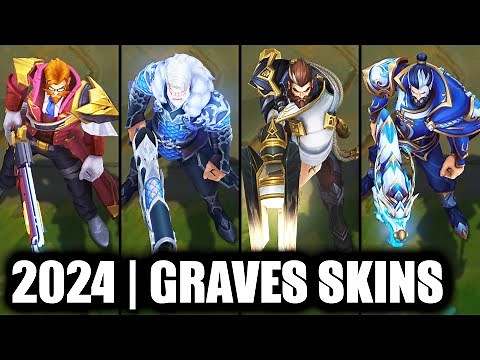ALL GRAVES SKINS SPOTLIGHT 2024 | League of Legends