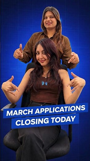 March intake for Mirai MAINS closes today | Apply Now