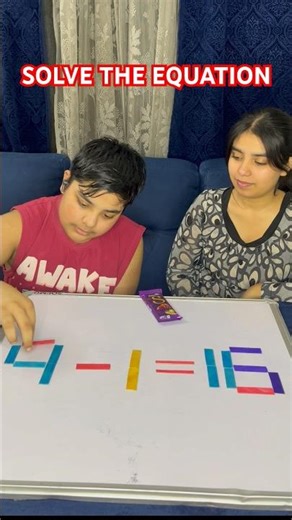 SOLVE THE EQUATION😂 #youtubeshorts #challenge #games #quiz