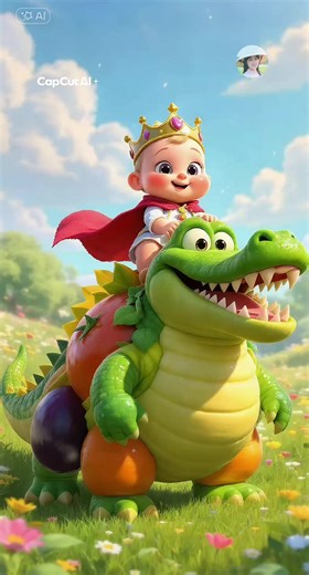 Cute Crocodile Adventures with CapCut