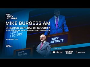 2025 Lowy Lecture
