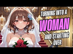 Turning into a woman and starting over | tg tf transformation gender bender