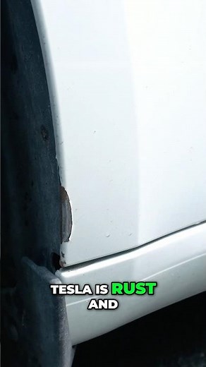 RUSTING Tesla After 3 Years??