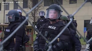 197K views · 126 shares | Protesters gathered outside the Police Department in Brooklyn Center, Minnesota, for a second night over the killing of Daunte Wright. Officers fired tear gas to disperse the crowd. https://nyti.ms/3mHr6fb | The New York Times | Facebook