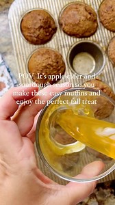 Have you made these easy apple cider sourdough muffins yet? They are chock full of apple flavor and sprinkled with a little cinnamon sugar on top - one of our favorite fall muffins to pair with a glass of freshly pressed cider. Get the recipe on my website: https://amybakesbread.com/apple-cider-sourdough-muffins/ (link in profile) or comment “MUFFIN” and I’ll send the recipe to your messages! Share with a friend and follow along for more delicious sourdough recipes! #sourdough #sourdoughbaking #