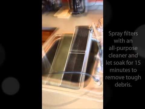 Ionic Comfort Plus-Cleaning your filter