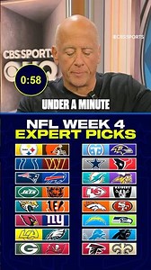 Picking EVERY Week 4 NFL game in under a minute ✅ #hqsocial