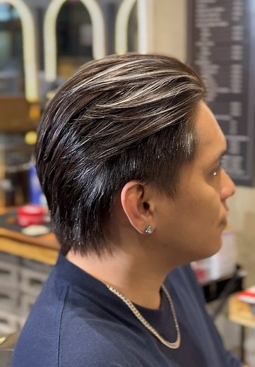 Men's Hair Color Highlight Techniques