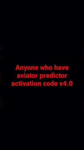 aviator predictor activation code