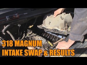 Dodge 318 Magnum Intake Install