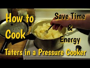 Cooking Potatoes in a Pressure Cooker