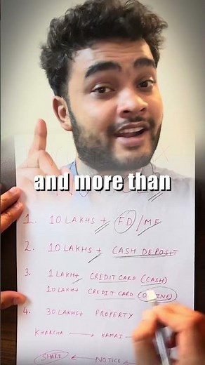 4 Mistakes That Can Get You Income Tax Notice in India ⚠️ #IncomeTax #Finance #jaiarjun