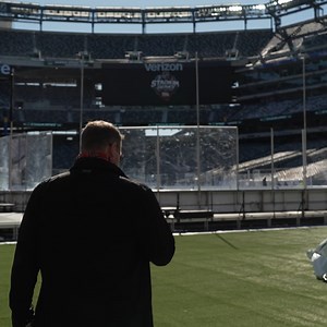 The GOAT hits the grounds at the Meadowlands. | New Jersey Devils