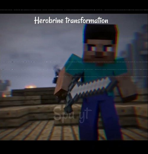 ll Herobrine attitude status Video ll 😈❤️🔥#shorts #minecraftshorts