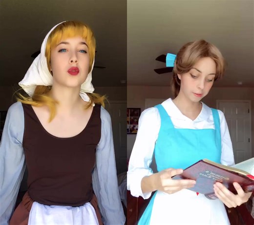 #duet with @nocturnalvirus I love this princess rap 😂. Gotta admit Belle slayed 🔥. #disney