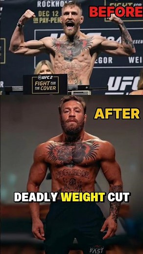 Conor McGregor’s Deadly Weight Cut Before His Next Fight
