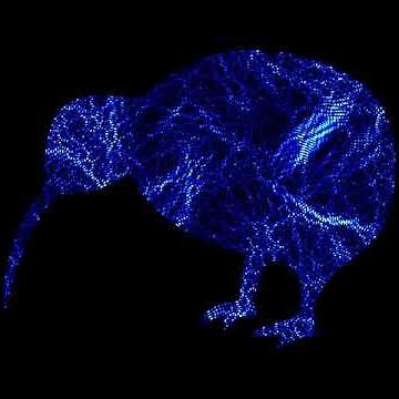 Quantum kiwi billiard