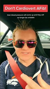 Do you ever have to cardiovert unstable atrial fibrillation? #afib #cardiovert #atrialfibrillation #