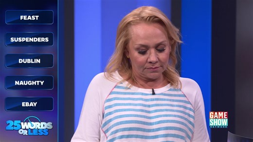17K views · 153 reactions | It’s Nicole Sullivan vs Jessica Tuck on today’s episode of 25 Words or Less! Tune in to find out who takes their team to the final round. 25 Words or Less with Meredith Vieira, Weekdays at 3p | Game Show Network | Facebook