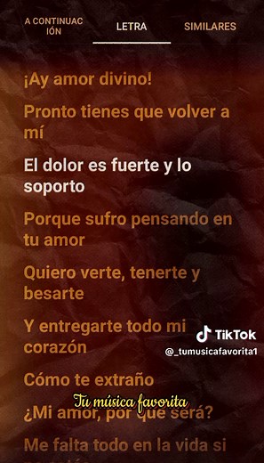 Leo Dan - Como Te Extraño Mi Amor Song Lyrics