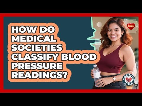 How Do Medical Societies Classify Blood Pressure Readings?