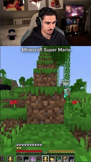 Super Mario in Minecraft...