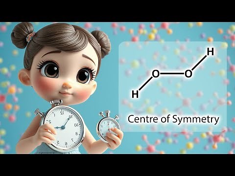 What is Centre of Symmetry ?🕐🕵 | What is Inversion Symmetry ? | One minute Chemistry