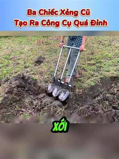 Sáng Tạo Công Cụ Làm Vườn Từ Xẻng Cũ