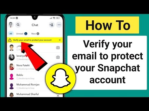 How to Verify your email to protect your Snapchat account