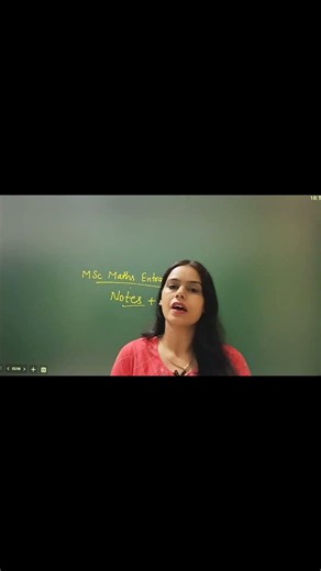 MSc Math Entrance Course | New Era Maths Classes