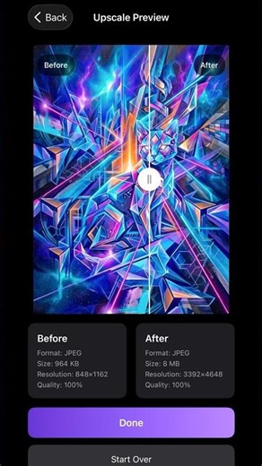 How to Upscale Image for FREE (AI) #image #watermark #ai #aitools